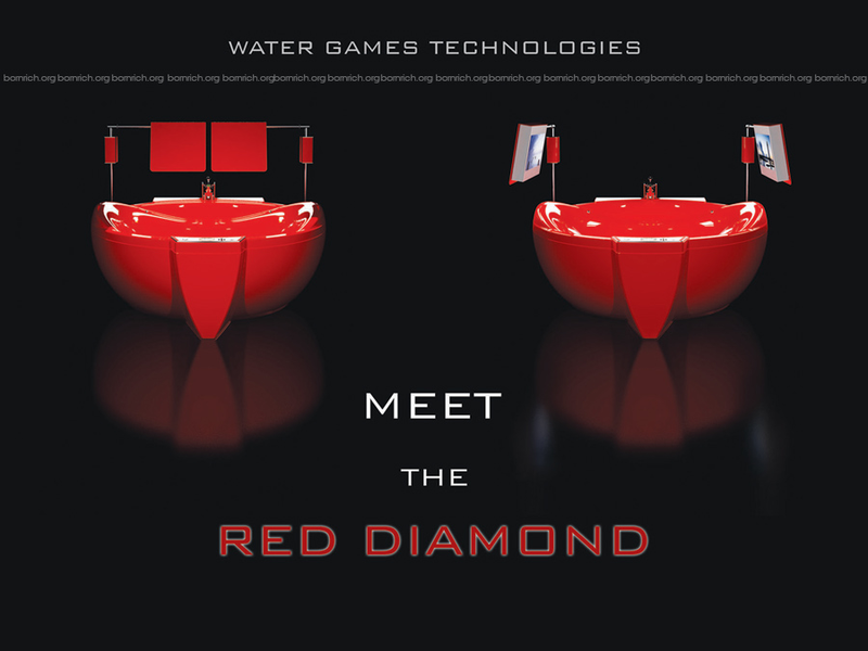 Illustration for article titled Gold-Framed, Dual-HDTV-Wielding, GSM-Controlled Bathtub Won't Get You Any Cleaner